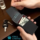 Automatisk Pop-Up RFID Lommebok i Aluminiumslegering thumbnail