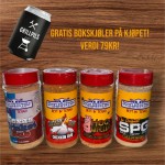 Smakskameratene – 4 krydder for ekte grillglede!