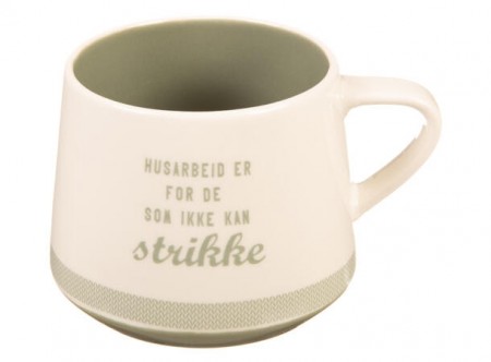 Krus med humor – for den strikkeglade!