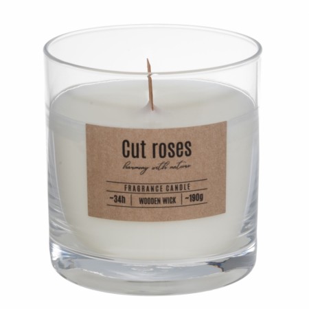 Duftlys med treveke Cut Roses