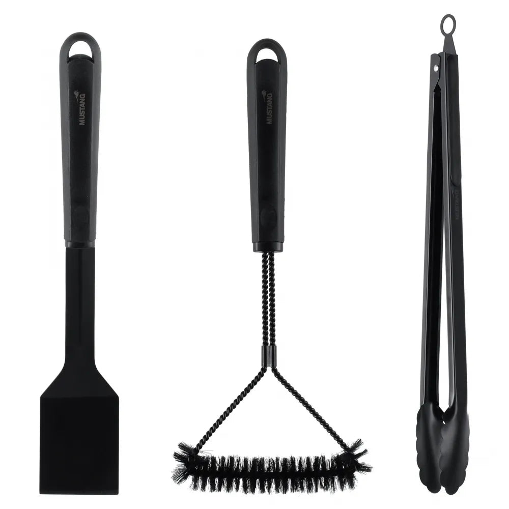 Mustang Black Line Grillsett 3 deler