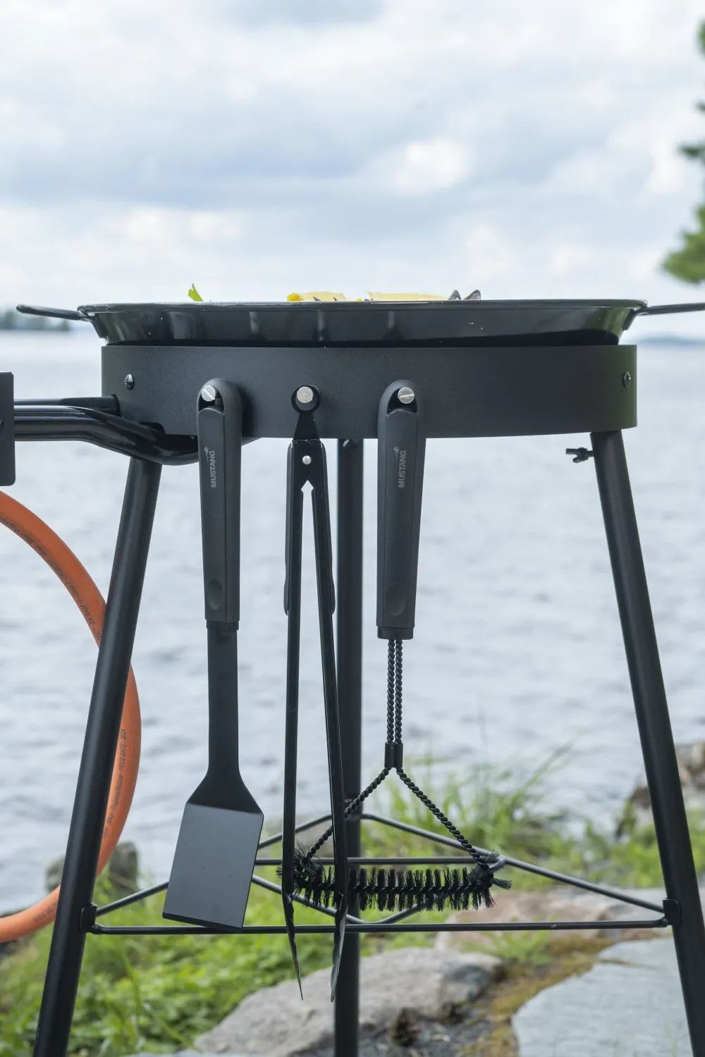 Mustang Black Line Grillsett 3 deler