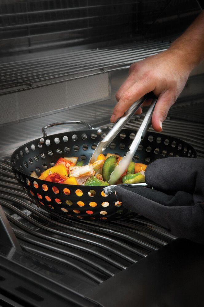 Napoleon Grilltang Autolukk – 40 cm rustfri grilltang med enhåndslukking