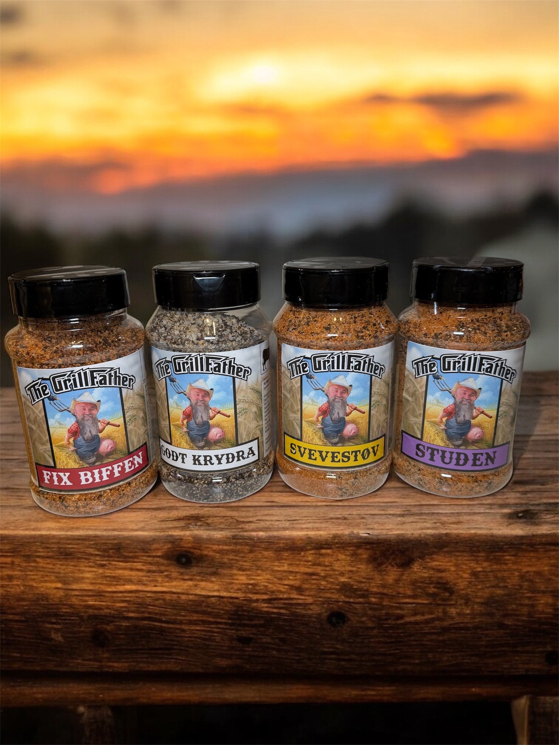 The GrillFather Fire på Rad