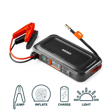 NEBO Assist Air - Jump Starter med Luftkompressor & Powerbank