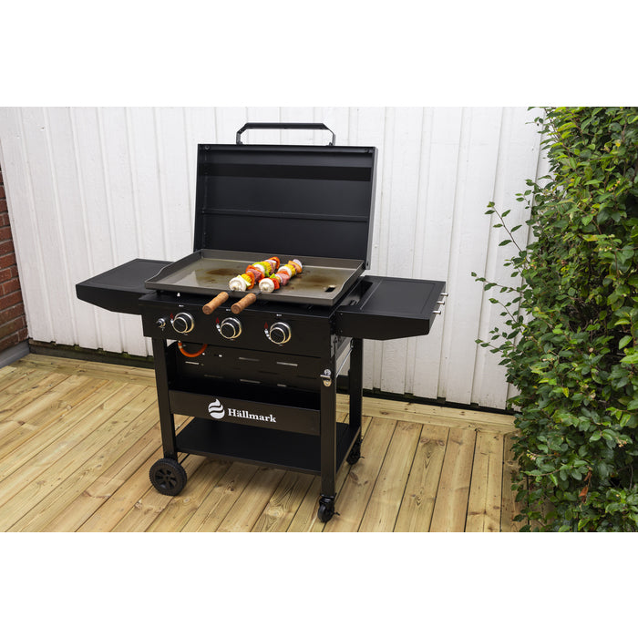 Hällmark Griddle med 3 brennere