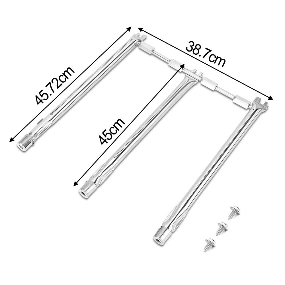 Weber Spirit 300-serien Brennrørsett Rustfritt Stål