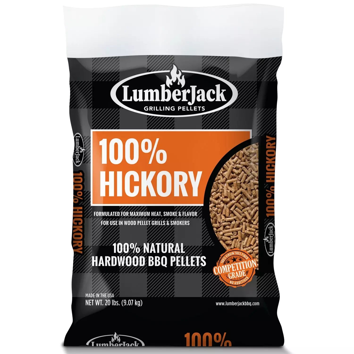 LumberJack Hickory Pellets 9 kg
