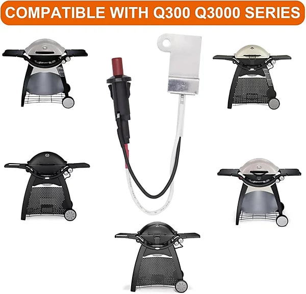 Gnisttenner til Weber gassgrill passer Q300/Q3000-serien