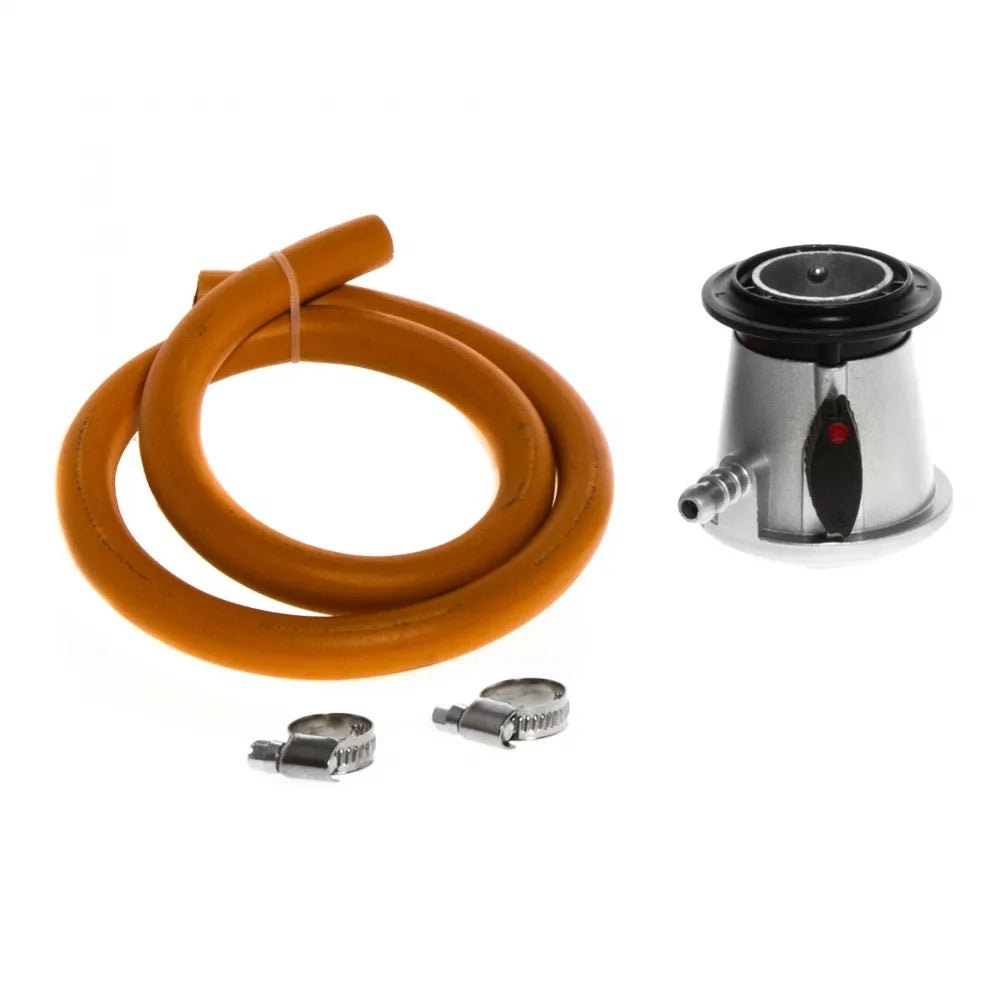 Mustang gassregulator med gasslange 30 mbar