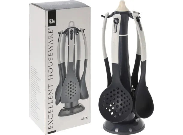 Kjøkkenredskap Sett med Stativ – 5 Deler (31 cm