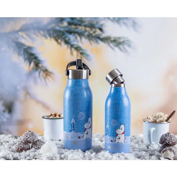 Les Artistes - Bottle Up Mummi - Termoflaske - 1 l Vintermotiv