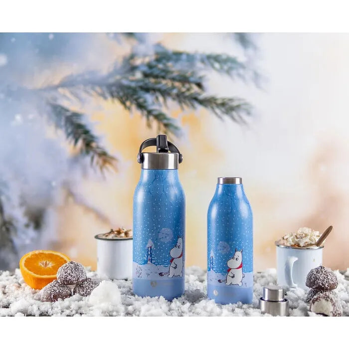 Les Artistes - Bottle Up Mummi - Termoflaske - 1 l Vintermotiv