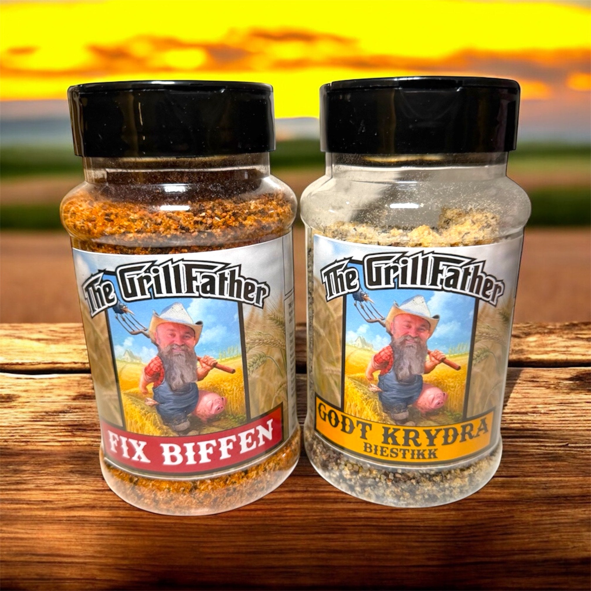 The GrillFather Krydderduo – Fix Biffen + Biestikk