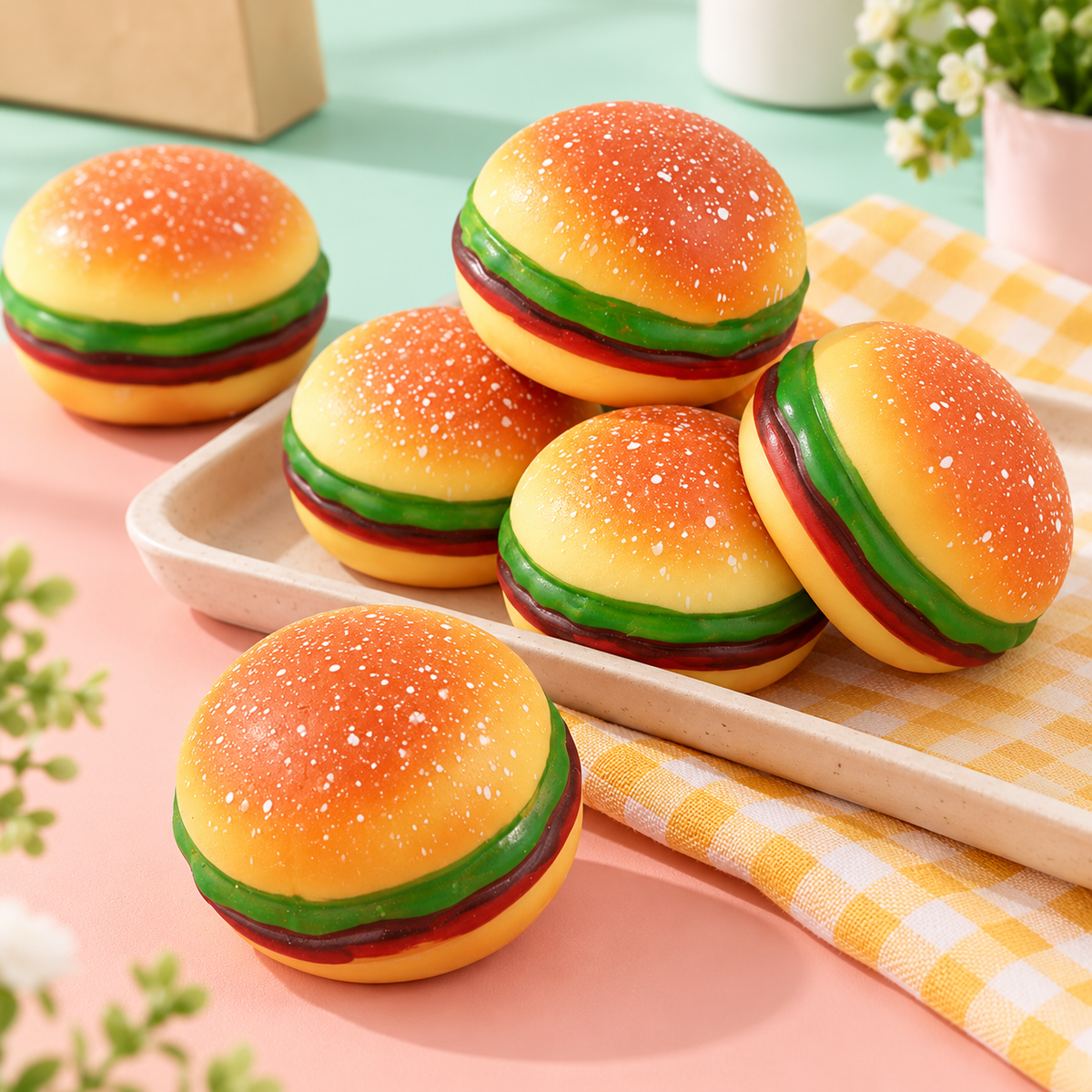 Squishy Hamburger
