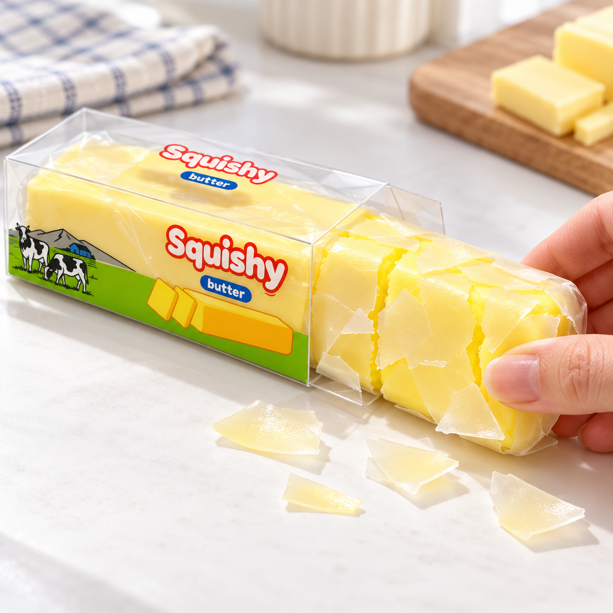 Crispy Butter Squishy 14cm