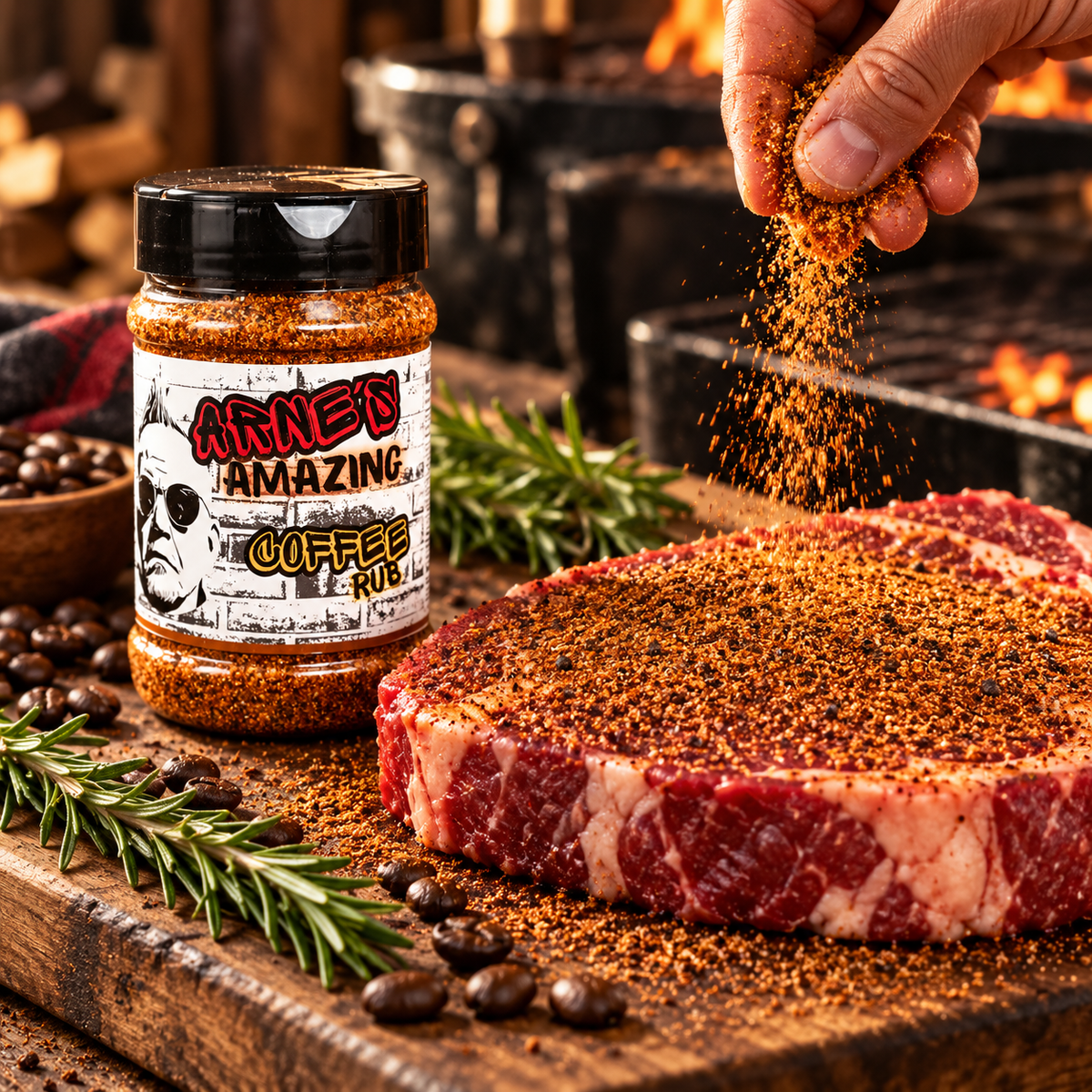 Arne`s Amazing Coffee Rub 220gr