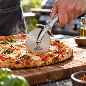 Napoleon Pizzahjul i Rustfritt Stål