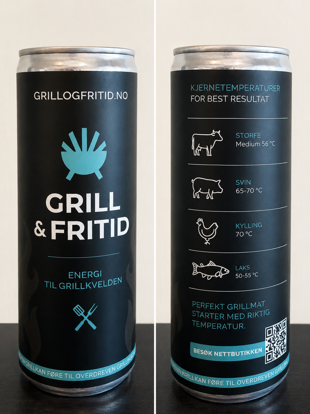 Grill & Fritid Energidrikk – Sukkerfri 250ml