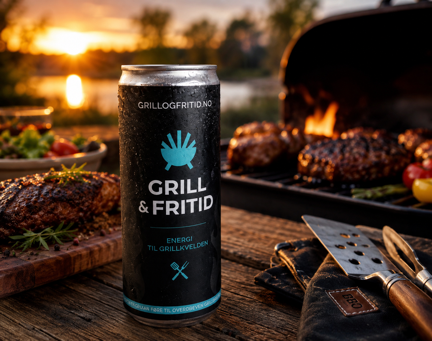 Grill & Fritid Energidrikk – Sukkerfri 250ml