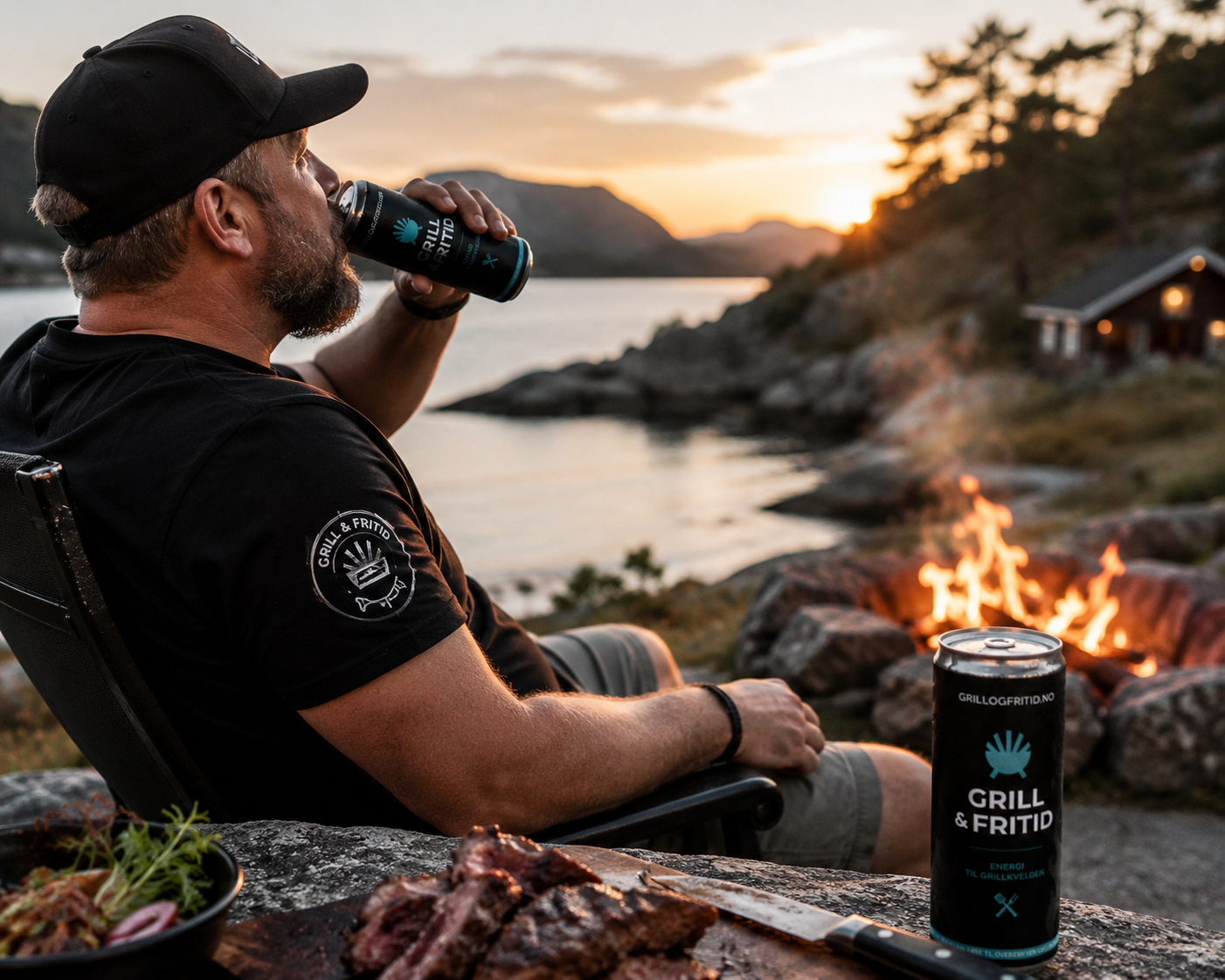 Grill & Fritid Energidrikk – Sukkerfri 250ml