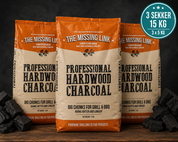 The Missing Link QBE Grillkull 15 kg Storpakke