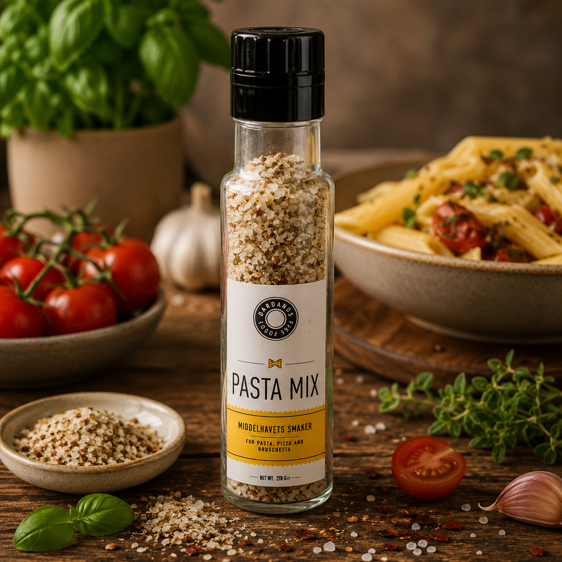 Dardanos Pasta Mix Kvern 210g