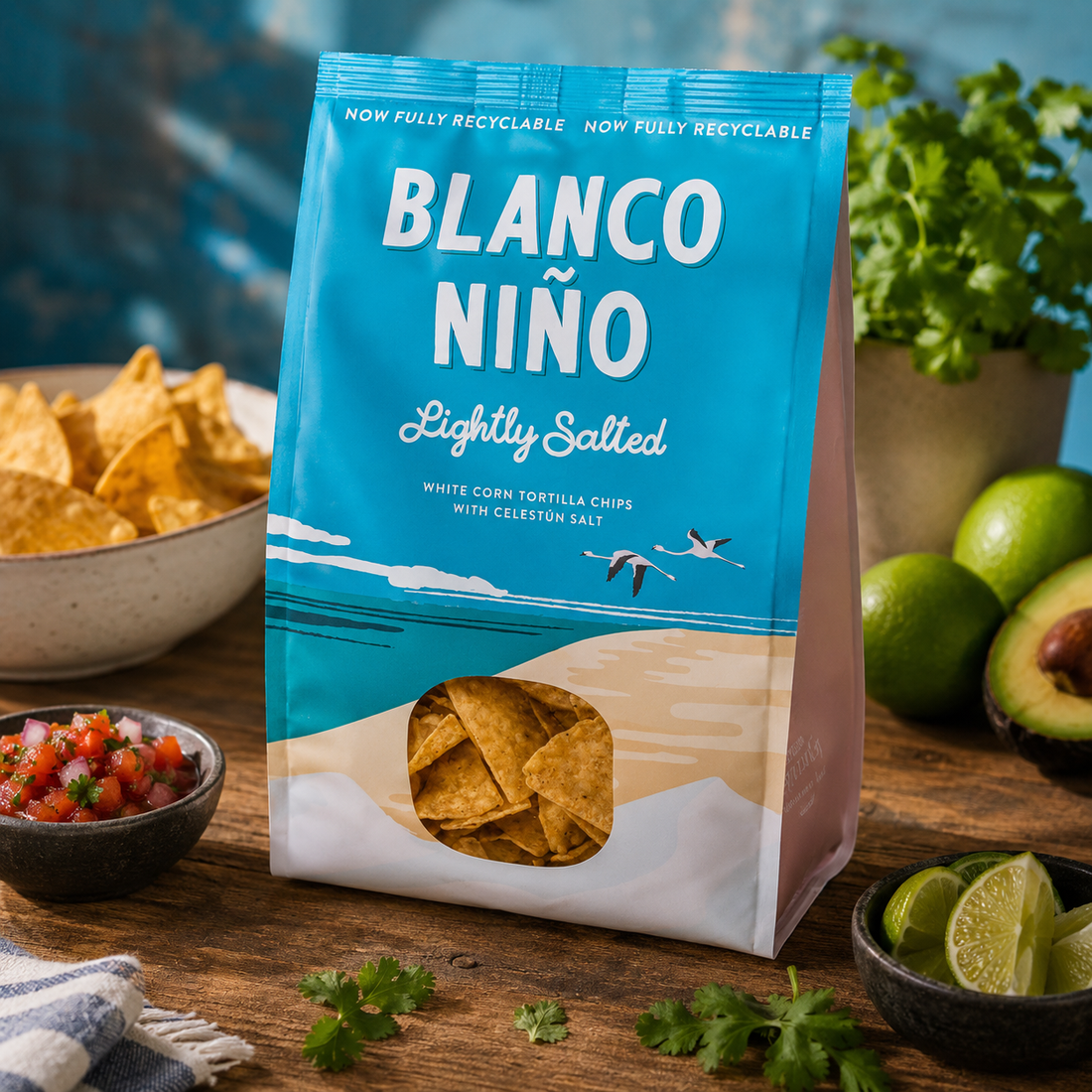 Blanco Niño Salted Tortilla Chips 170 g