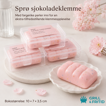 Crackle Squishy – Myk Klemmeleke med Sprø Overflate
