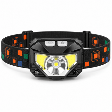 LED-hodelykt 800 lumen – oppladbar