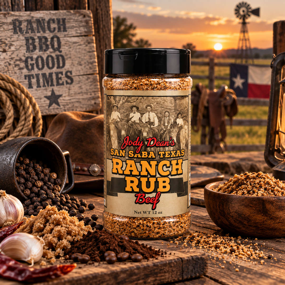 Jody Dean's Ranch Rub (340gr)