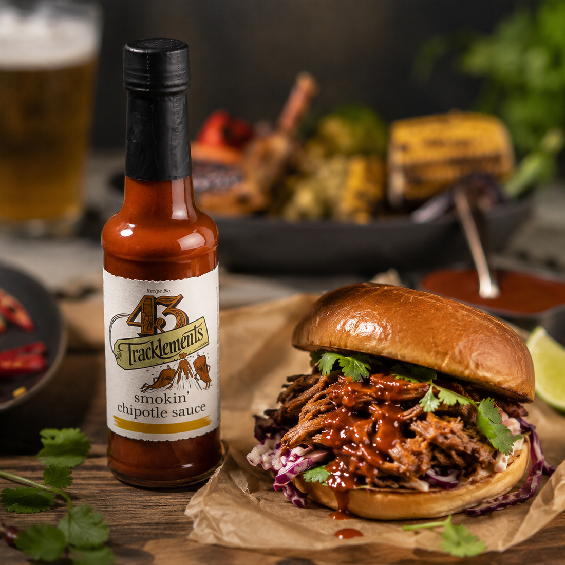 Tracklements Smokin’ Chipotle Sauce 150 ml
