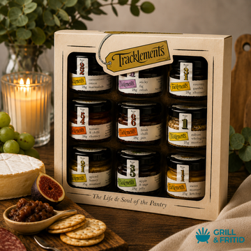 Tracklements Gavesett – 9 smaker til ost & tapas