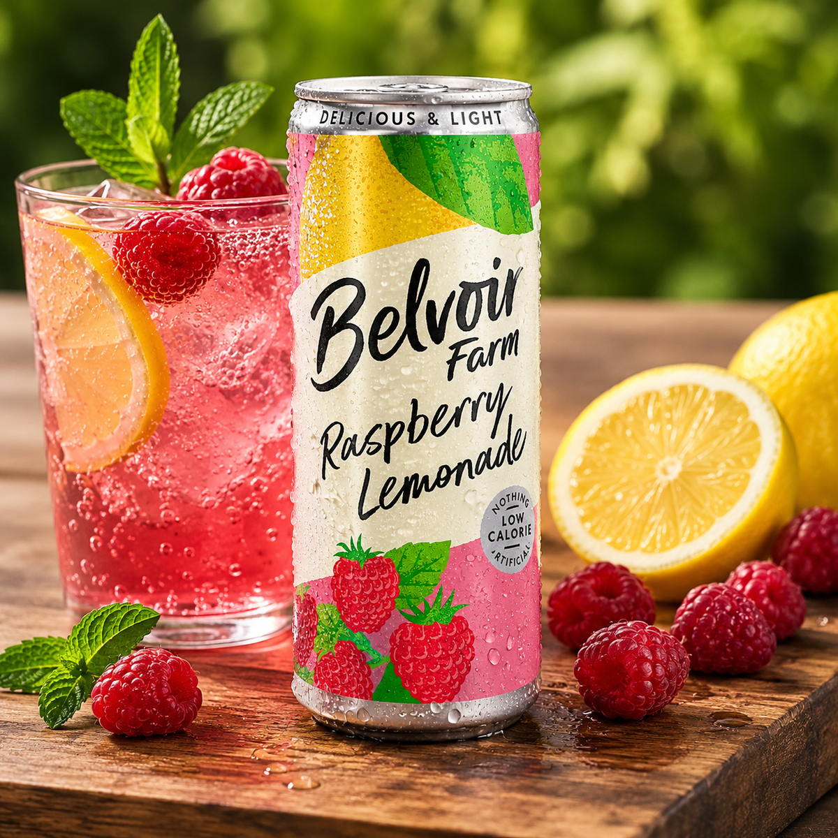 Belvoir Farm Raspberry Lemonade 330 ml