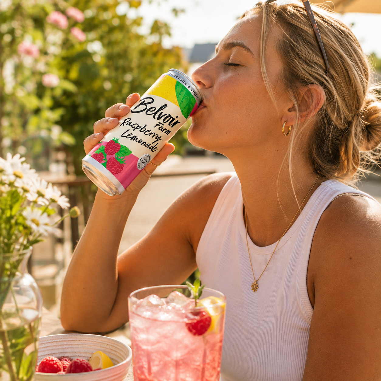 Belvoir Farm Raspberry Lemonade 330 ml