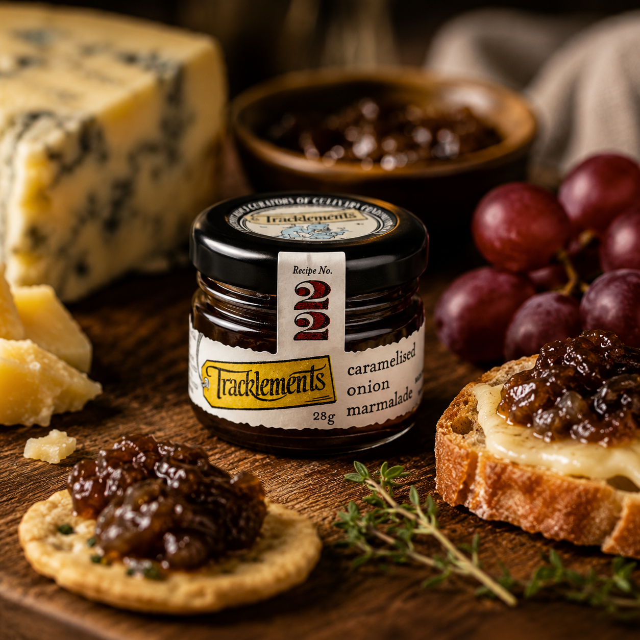 Tracklements Caramelised Onion Marmalade Mini 28 g
