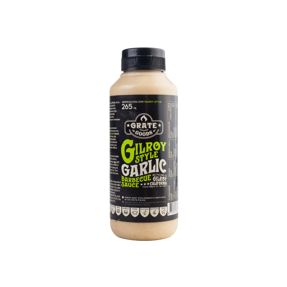 Grate Goods Gilroy Style Garlic BBQ Sauce