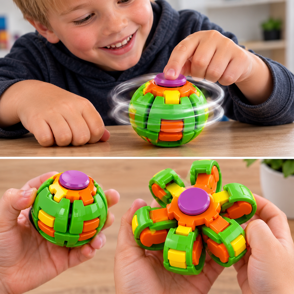 Fidget Ball 3D Spinner