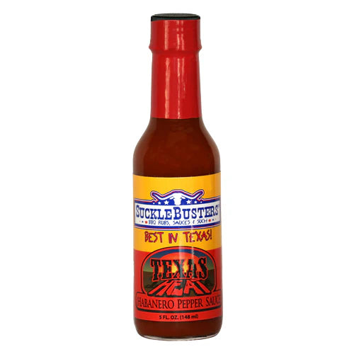 SUCKLEBUSTERS Texas Heat - Habanero Pepper Sauce (147ml)