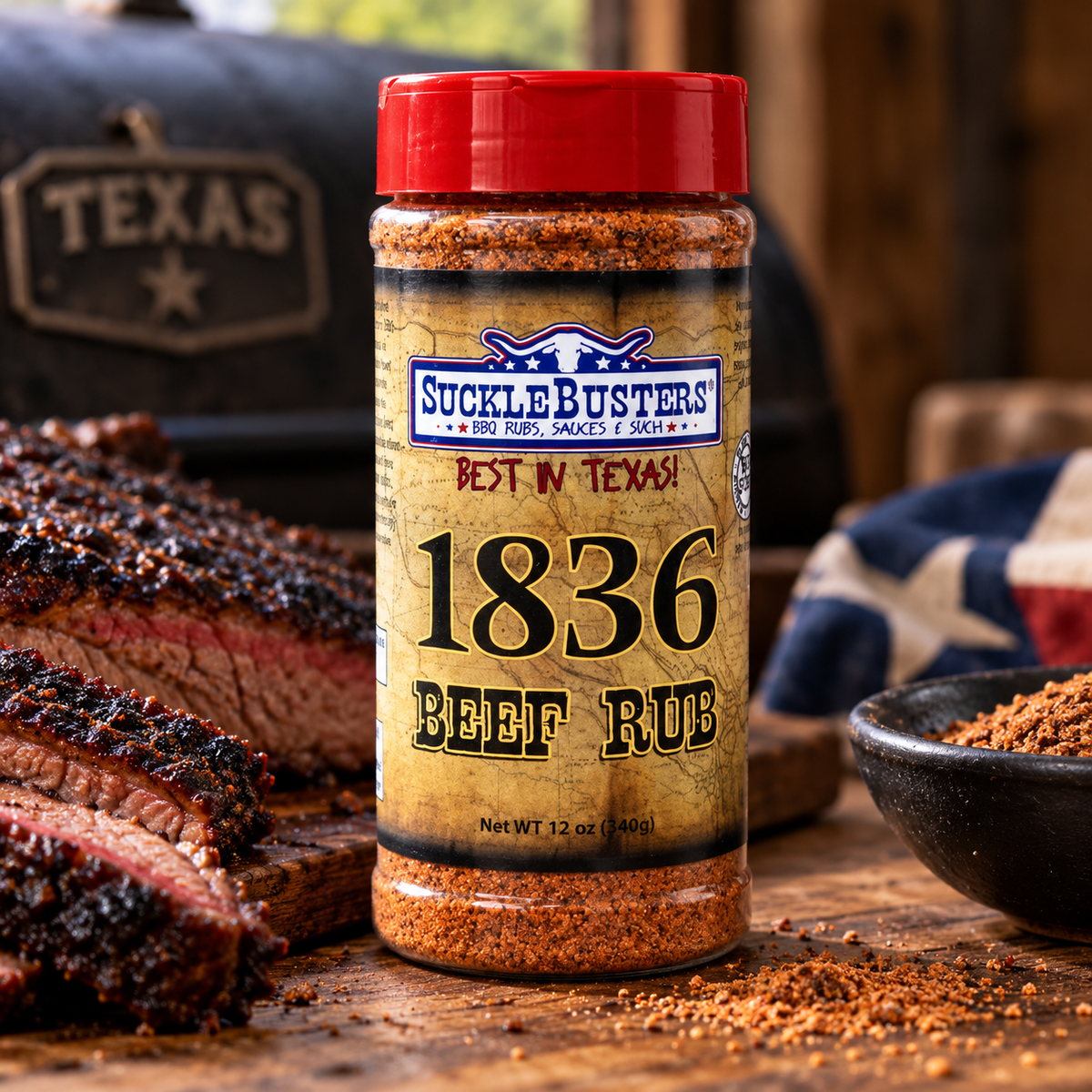 Sucklebusters 1836 Beef Rub (340 gr)