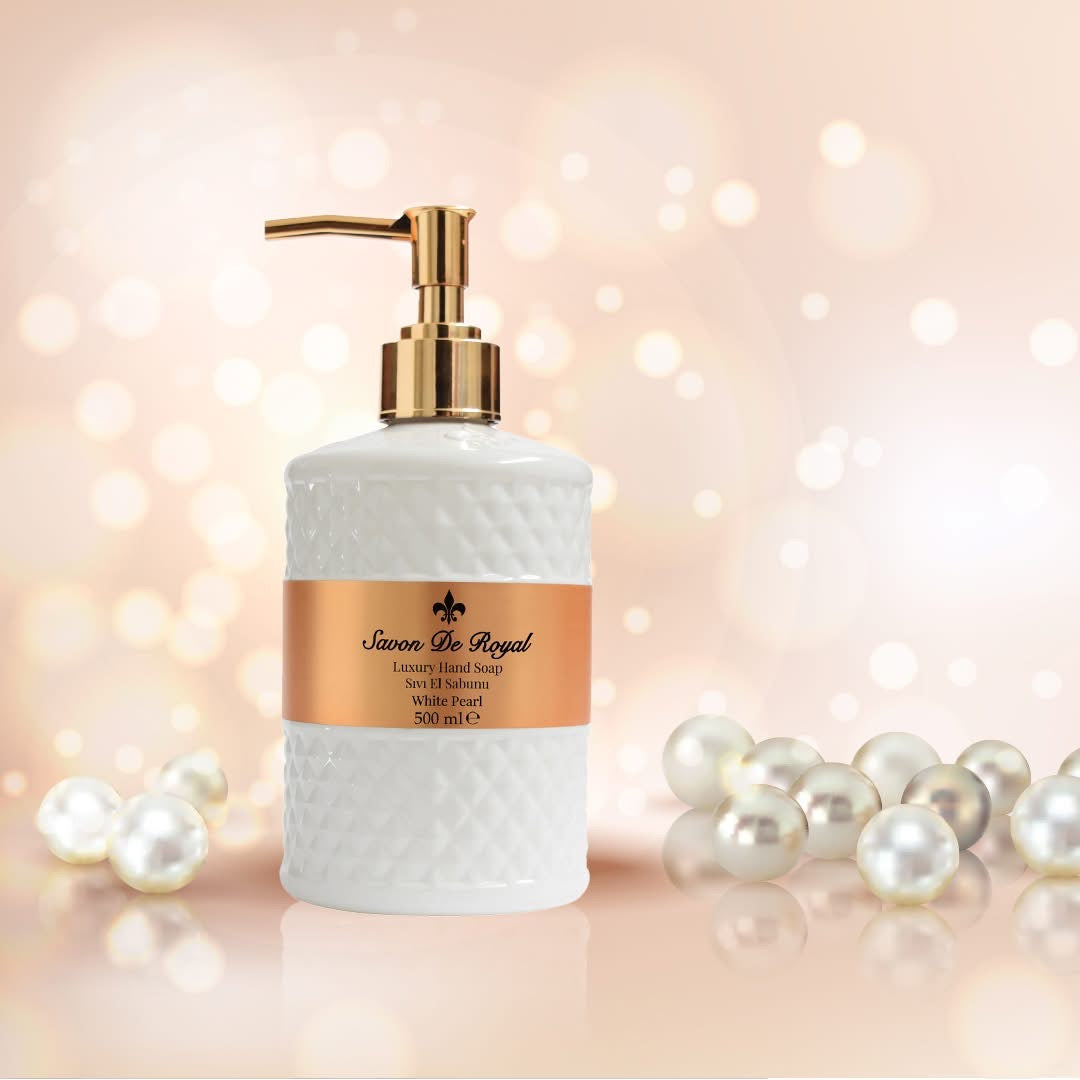 Håndsåpe Savon De Royal White Pearl 500ml