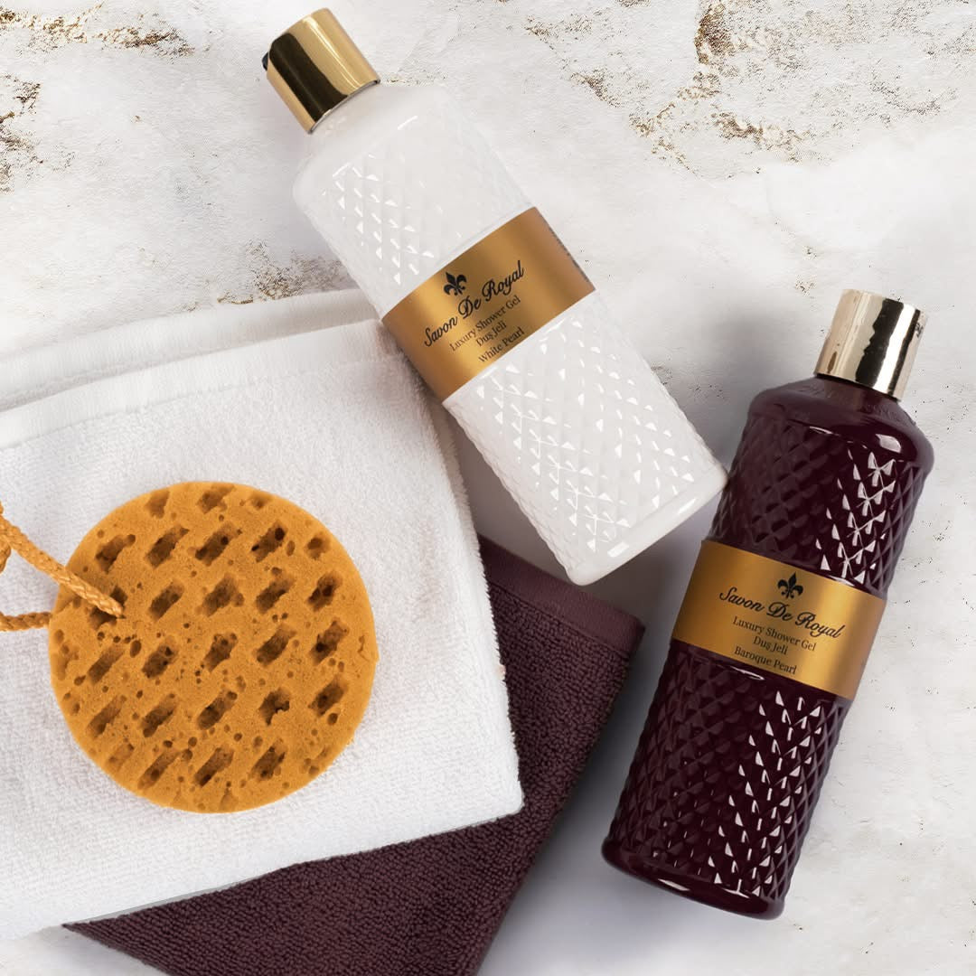 Savon De Royal Luxury Shower Gel White Pearl – 500 ml silkemyk dusjgelé