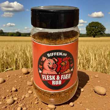 Biffen’s Flesk & Fjær Rub