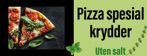 Pizza Spesialkrydder uten salt 30 g