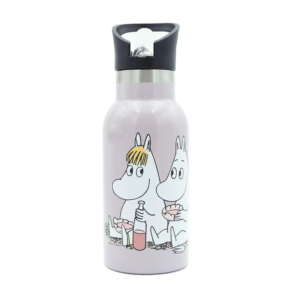 Mummi Drikkeflaske 350 ml – Snorkfrøken & Mummitrollet | Rustfritt stål