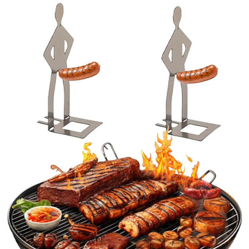 Pølseholder til grill – Rustfritt stål