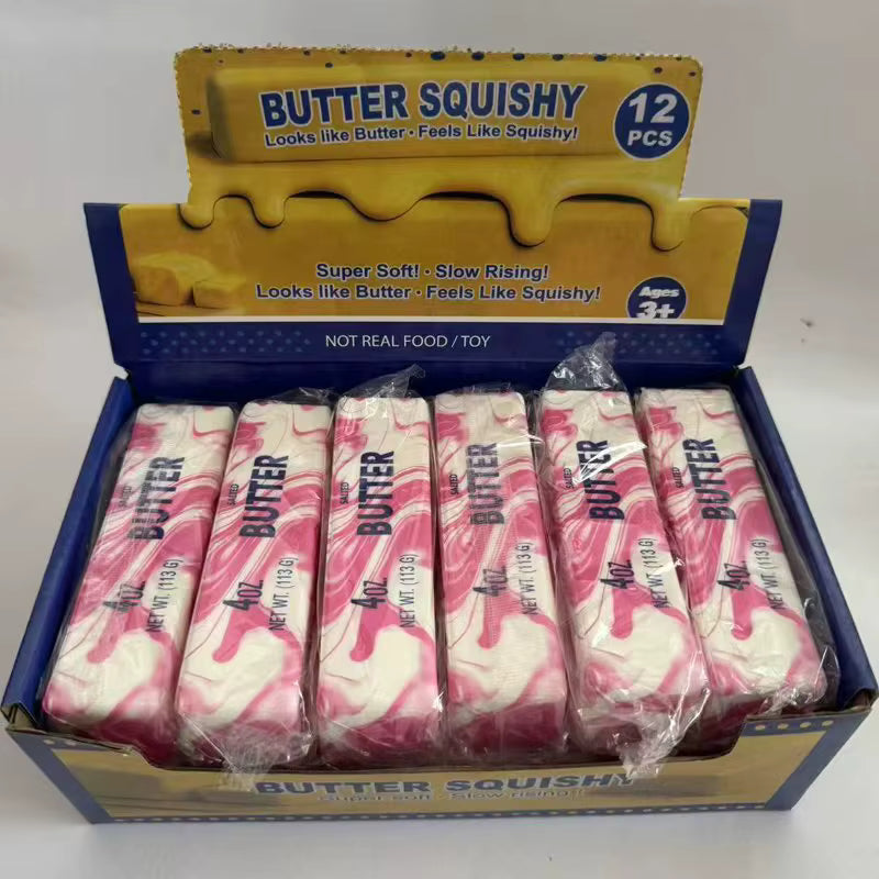 Smør Squishy – Fargerik Slow Rising Klemmeleke 113 g