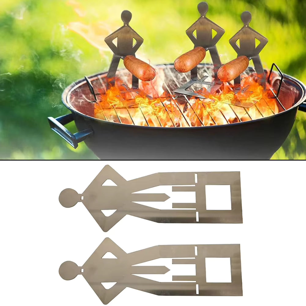 Pølseholder til grill – Rustfritt stål