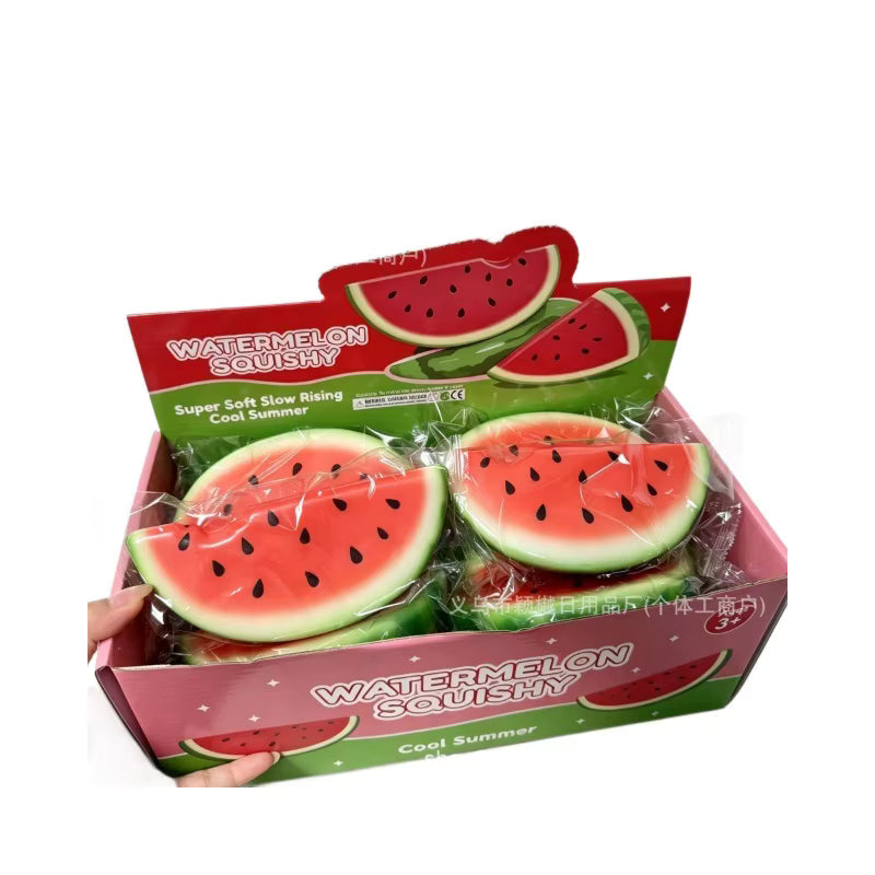 Vannmelon Squishy – Slow Rising Klemmeleke