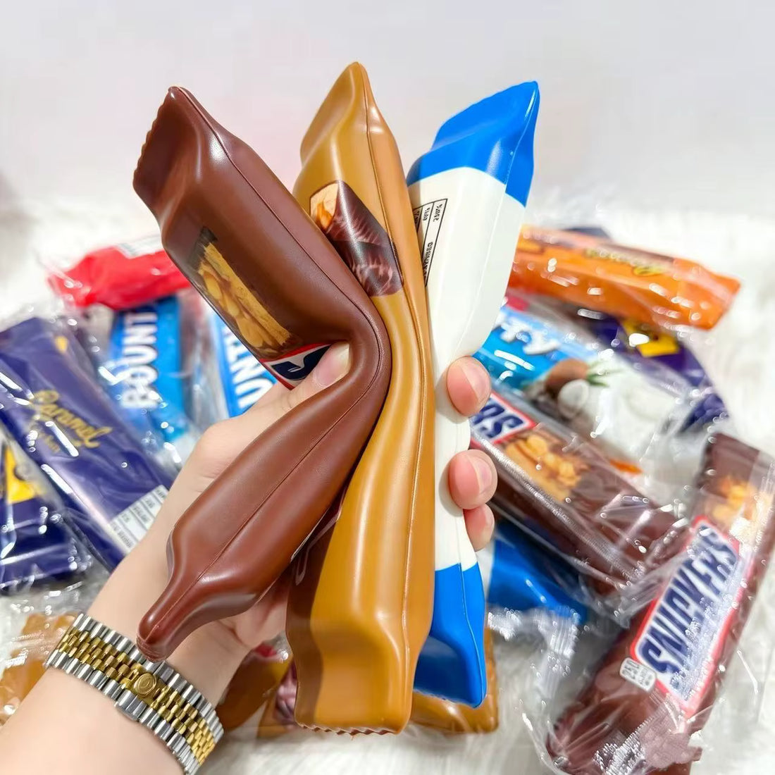 Sjokoladebar Squishy – Slow Rising Klemmeleke